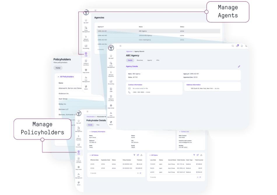 Policy Admin - CRM